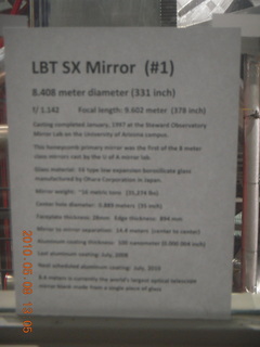 telescope at Mt. Graham