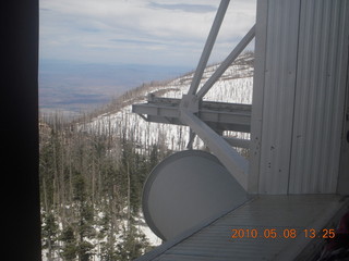 telescope at Mt. Graham