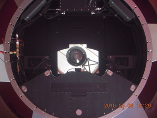telescope at Mt. Graham view