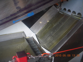 telescope at Mt. Graham - oil reservoir