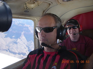 Matt and Ben flying in N4372J