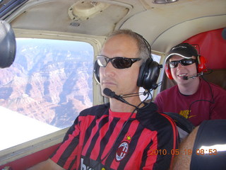 Matt and Ben flying in N4372J