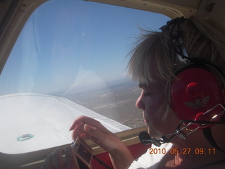 Anne flying in N4372J
