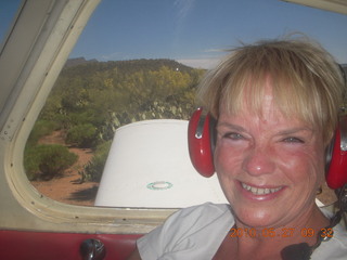Anne flying in N4372J