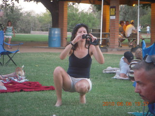 picnic - Erica taking a picture