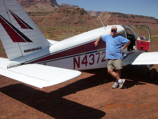 Bullfrog Basin trip with Stan - Stan and N4372J