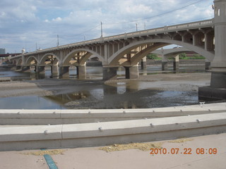 road to Moab - new bridge construction