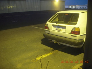 Alberta license plate for my rental car 1