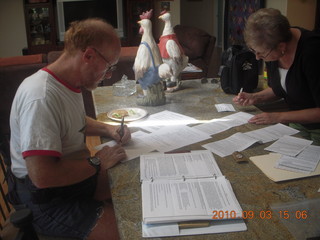 45 7b3. Adam signing papers to buy N8377W