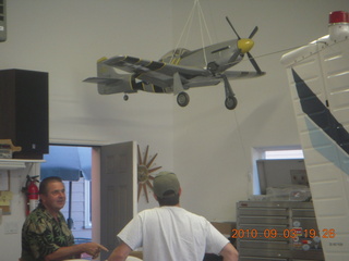 Adam flying N8377W in Oregon