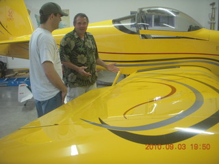 Adam putting fuel in N8377W