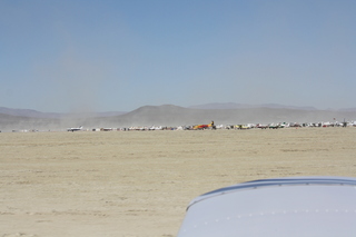 7S5 to DVT trip - aerial - Nevada - Black Rock City - Burning Man airstrip