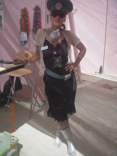 7S5 to DVT trip - Nevada - Black Rock City - Burning Man 'Customs' official