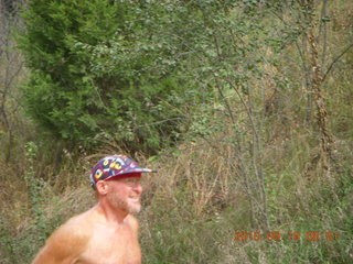 1291 7bk. Welch run with Kevin - Adam running