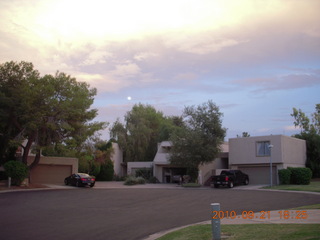 moon and mini-mountains in Prescott