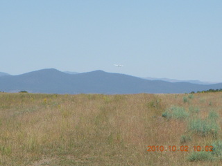 landing traffic at Me-Own airstrip