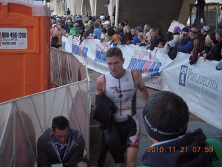 Arizona Ironman first transition