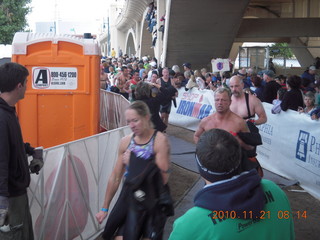 Arizona Ironman first transition - Jon Tracy