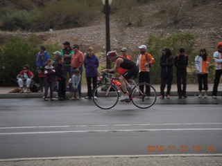 Safford fly-in and half marathon - bicyclists