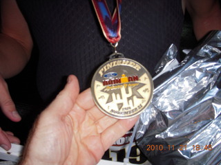 Arizona Ironman - Jon Tracy running after dark