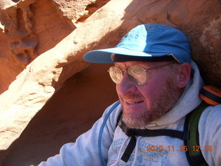 1349 7dr. Moab trip - Arches Devil's Garden hike - Adam