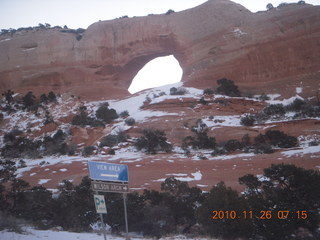 4 7ds. Moab trip - dawn drive to Needles - Wilson Arch