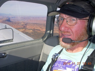 228 7dt. Moab trip - aerial - Utah - Adam flying N8377W
