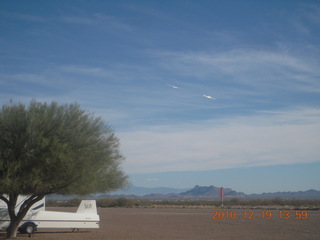 7S5 to DVT trip - Nevada - Black Rock City - Burning Man - blowing dust