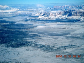 11 7ex. aerial - mountains south of Zion