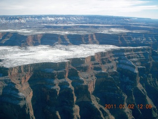 1312 7f2. Zion National Park trip aerial - Grand Canyon - west