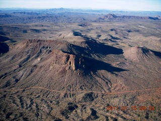 196 7ff. aerial - near Alamo Lake