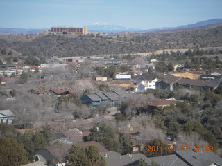Prescott hike with Verna - libary bobcat