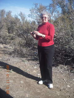 Prescott hike with Verna - Acker Park - Verna