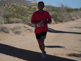 McDowell-Sonoran Challenge - Kevin running, finishing