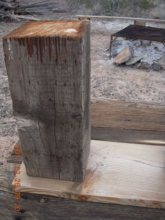 376 7gs. V.N.G.R.N. flight - N8377W memorialized in wood scratching