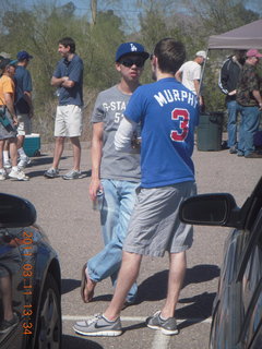 before the baseball game