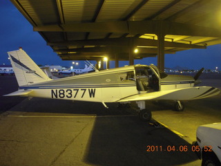 1 7j6. N8377W getting ready to fly at Phoenix Deer Valley (DVT)