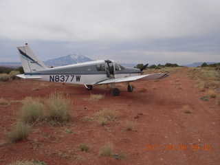 453 7j6. Nokai Dome airstrip - N8377W