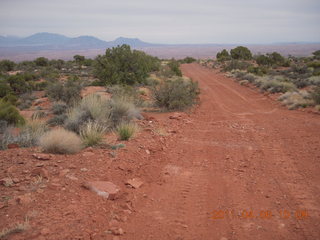 52 7j6. Nokai Dome airstrip run