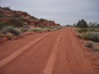 54 7j6. Nokai Dome airstrip run