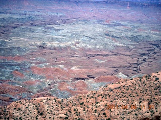 94 7j6. aerial - Lake Powell 'south fork' area - Piute Canyon area