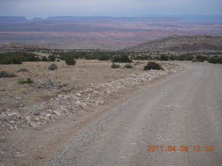 117 7j6. Eagle City airstrip run