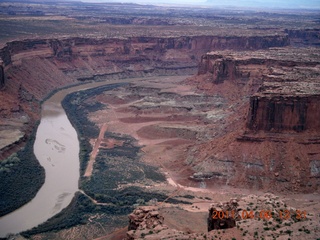 162 7j6. aerial - Mineral Canyon (Bottom) airstrip