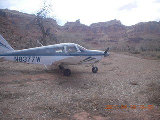 477 7ja. Mexican Mountain airstrip run - N8377W