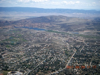 aerial - mountains near Prescott (PRC)