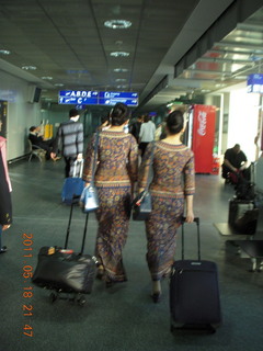 Singapore Air flight attendents