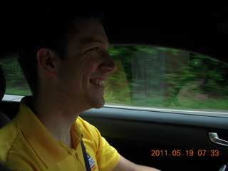 3 7kk. Christoph driving in Neunkirchen