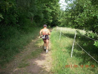 59 7kk. Neunkirchen run - Adam running (back)