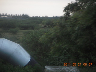 India - driving to Puducherry (Pondicherry)