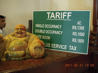 India - hotel rates